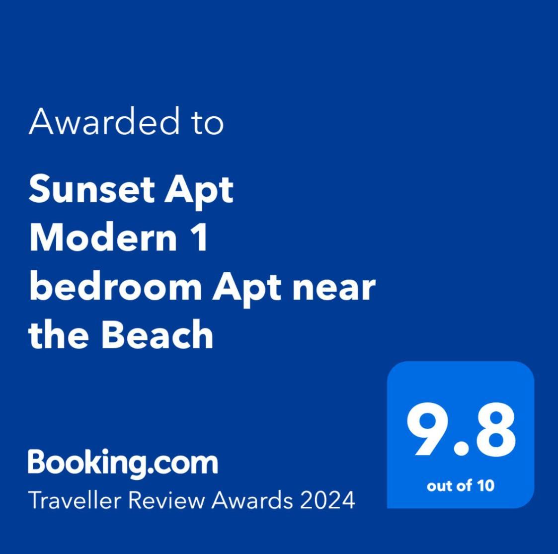 Sunset Apt Modern 1 Bedroom Apt Near The Beach Birzebbuga Exterior photo